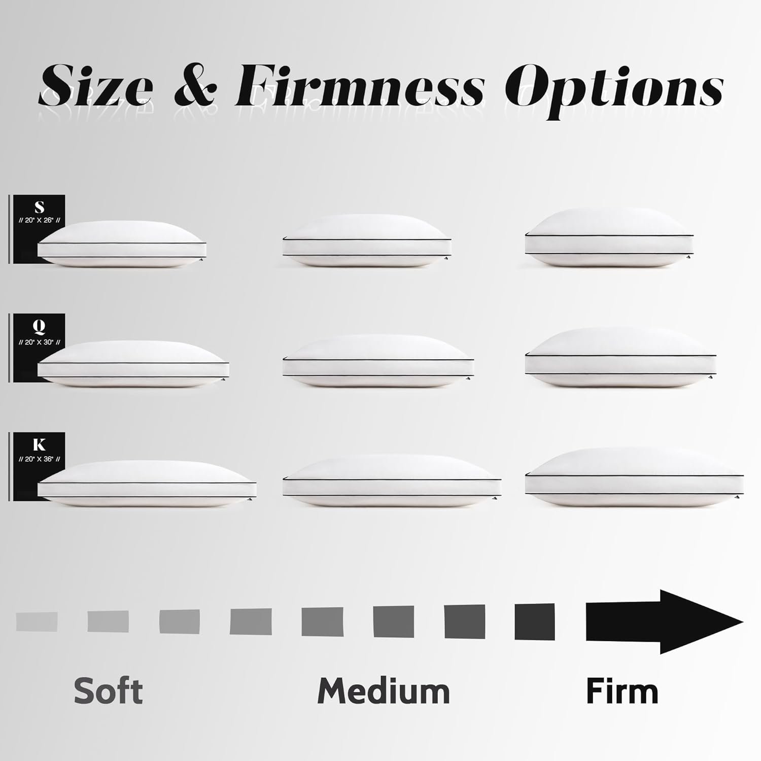 DOWNSTORIA Feather Down Pillows Queen Size Set of 2 with Gusset, Luxury Hotel Co... 5 DOWNSTORIA Feather Down Pillows Queen Size Set of 2 with Gusset, Luxury Hotel Co... - Image 5