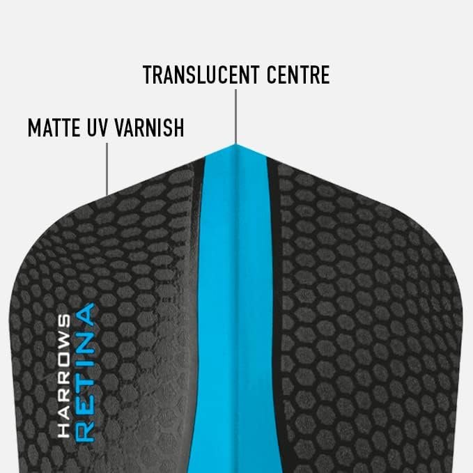 Harrows Retina | Premium Extra Strong 100 Micron Dart Flights in Standard Shape ... 3 Harrows Retina | Premium Extra Strong 100 Micron Dart Flights in Standard Shape ... - Image 3