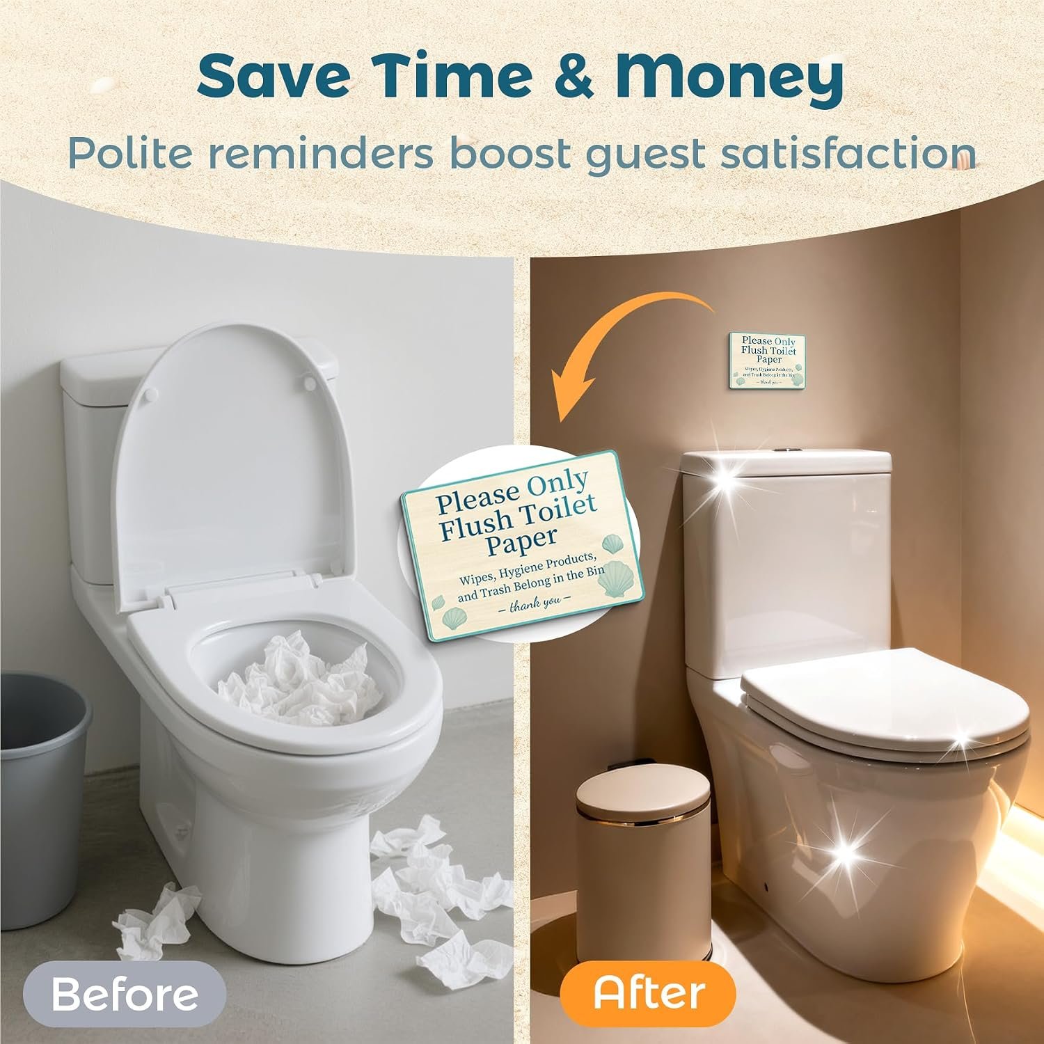Vacation Rental & BnB Host Starter Kit – 6 Pack (5” x 3”) – Short Term Home Gues... 3 Vacation Rental & BnB Host Starter Kit – 6 Pack (5” x 3”) – Short Term Home Gues... - Image 3