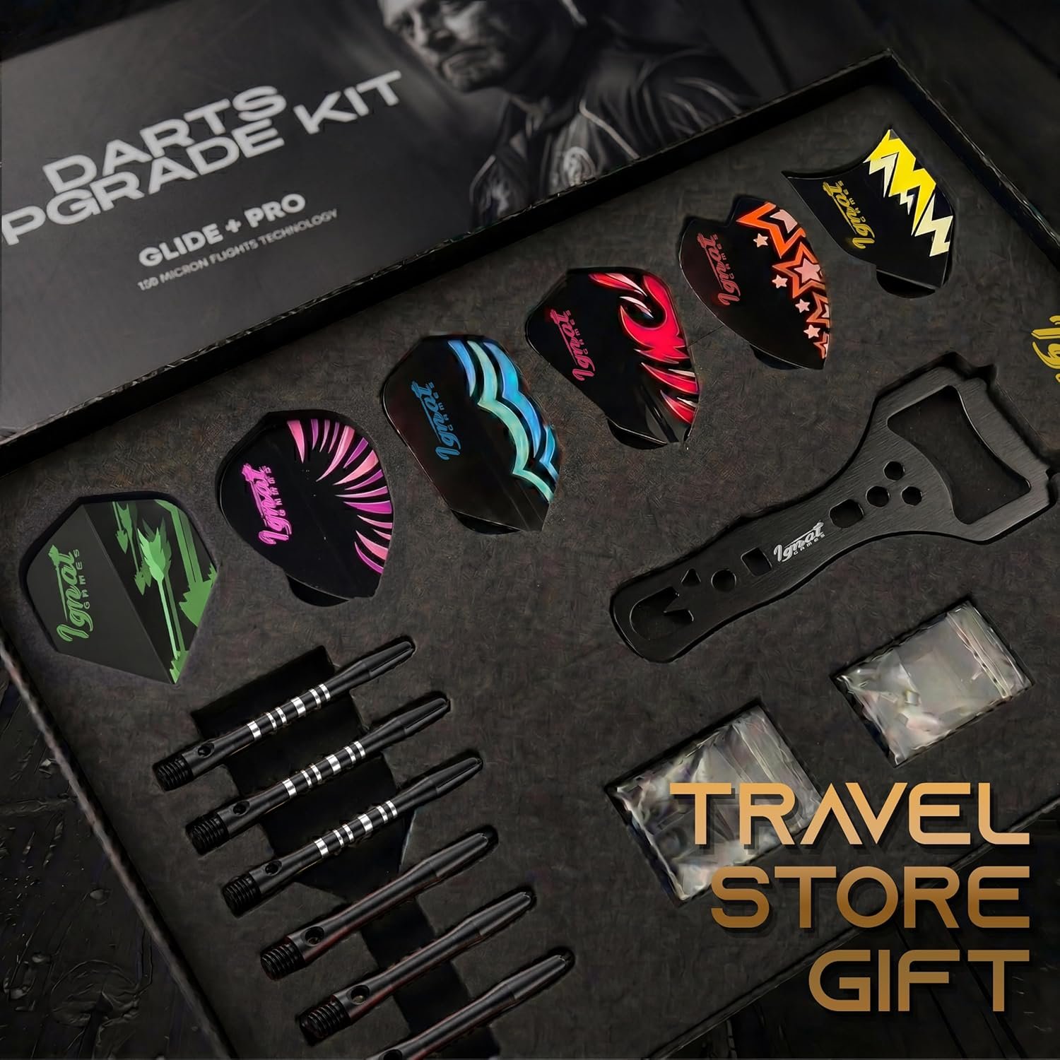 IgnatGames Dart Flights and Accessories - Sets of Different Shape Darts Flights ... 4 IgnatGames Dart Flights and Accessories - Sets of Different Shape Darts Flights ... - Image 4