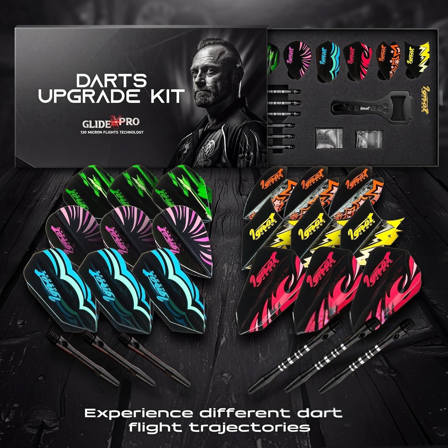 IgnatGames Dart Flights and Accessories - Sets of Different Shape Darts Flights ... 9 IgnatGames Dart Flights and Accessories - Sets of Different Shape Darts Flights ... - Image 9