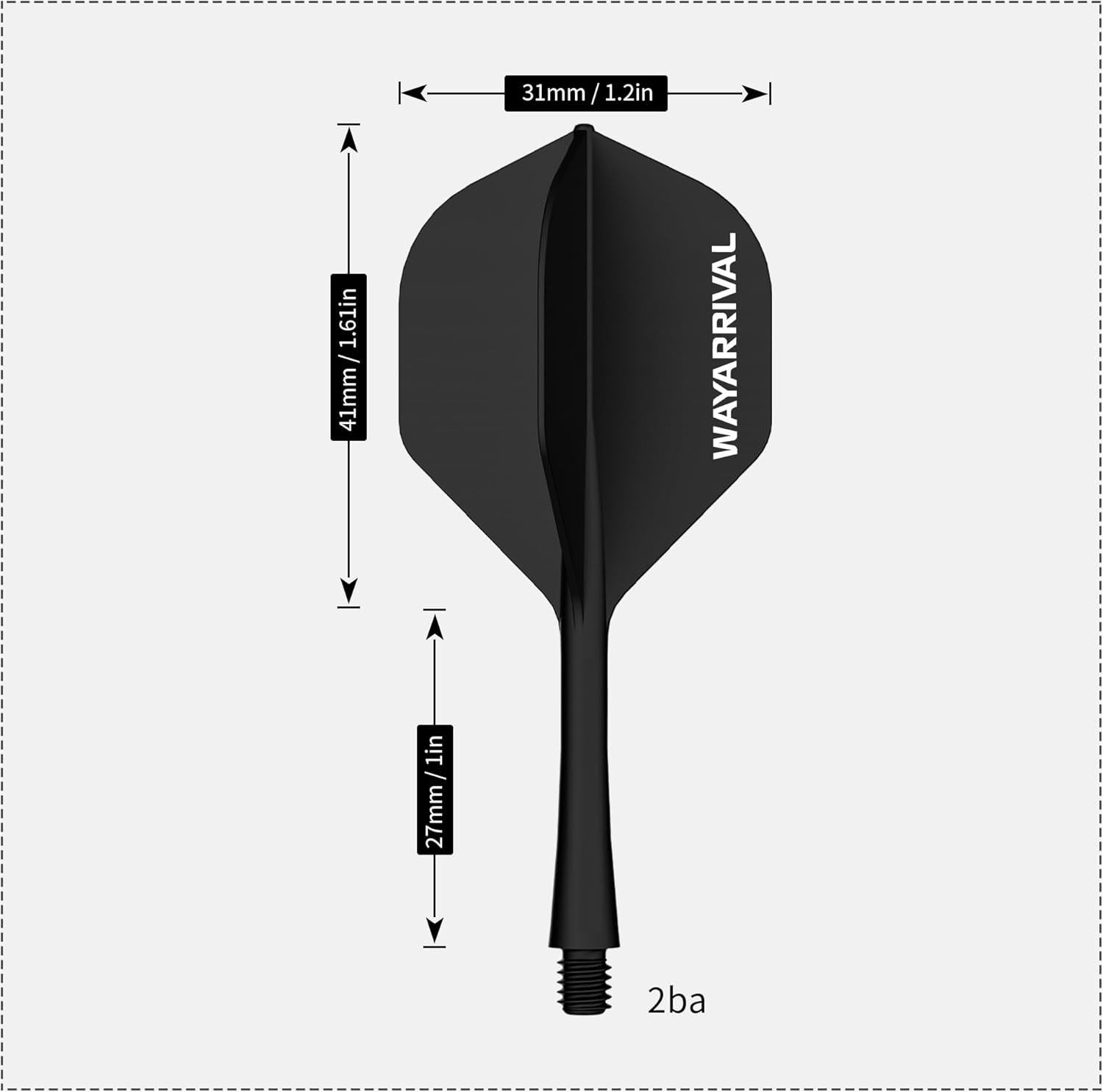Integrated Dart Flights,All in One Dart Flights and Stems for Unbreakable Use,Un... 3 Integrated Dart Flights,All in One Dart Flights and Stems for Unbreakable Use,Un... - Image 3