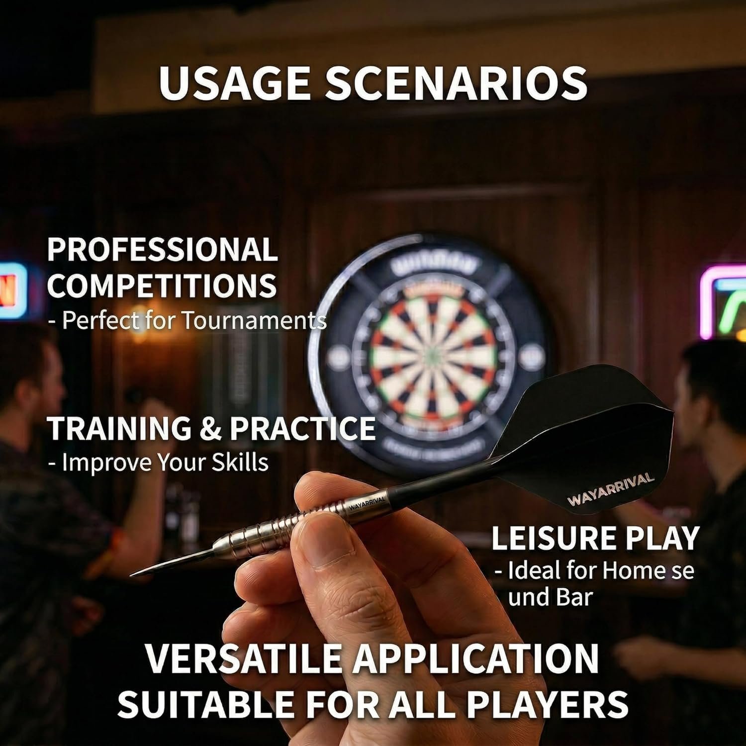 Integrated Dart Flights,All in One Dart Flights and Stems for Unbreakable Use,Un... 12 Integrated Dart Flights,All in One Dart Flights and Stems for Unbreakable Use,Un... - Image 12