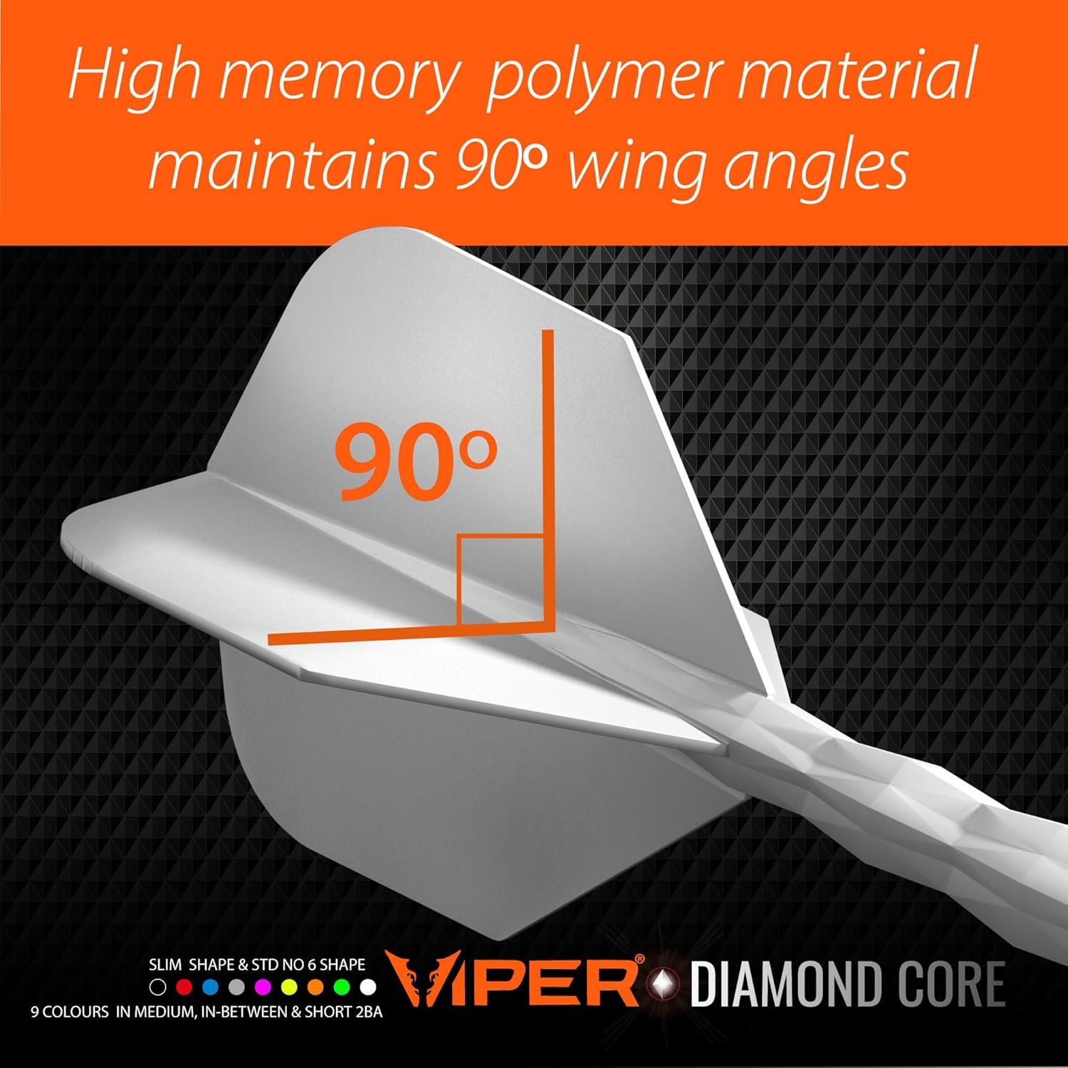 Viper Diamond Core Integrated Dart Flight & Shaft System - Precision Darting Acc... 5 Viper Diamond Core Integrated Dart Flight & Shaft System - Precision Darting Acc... - Image 5