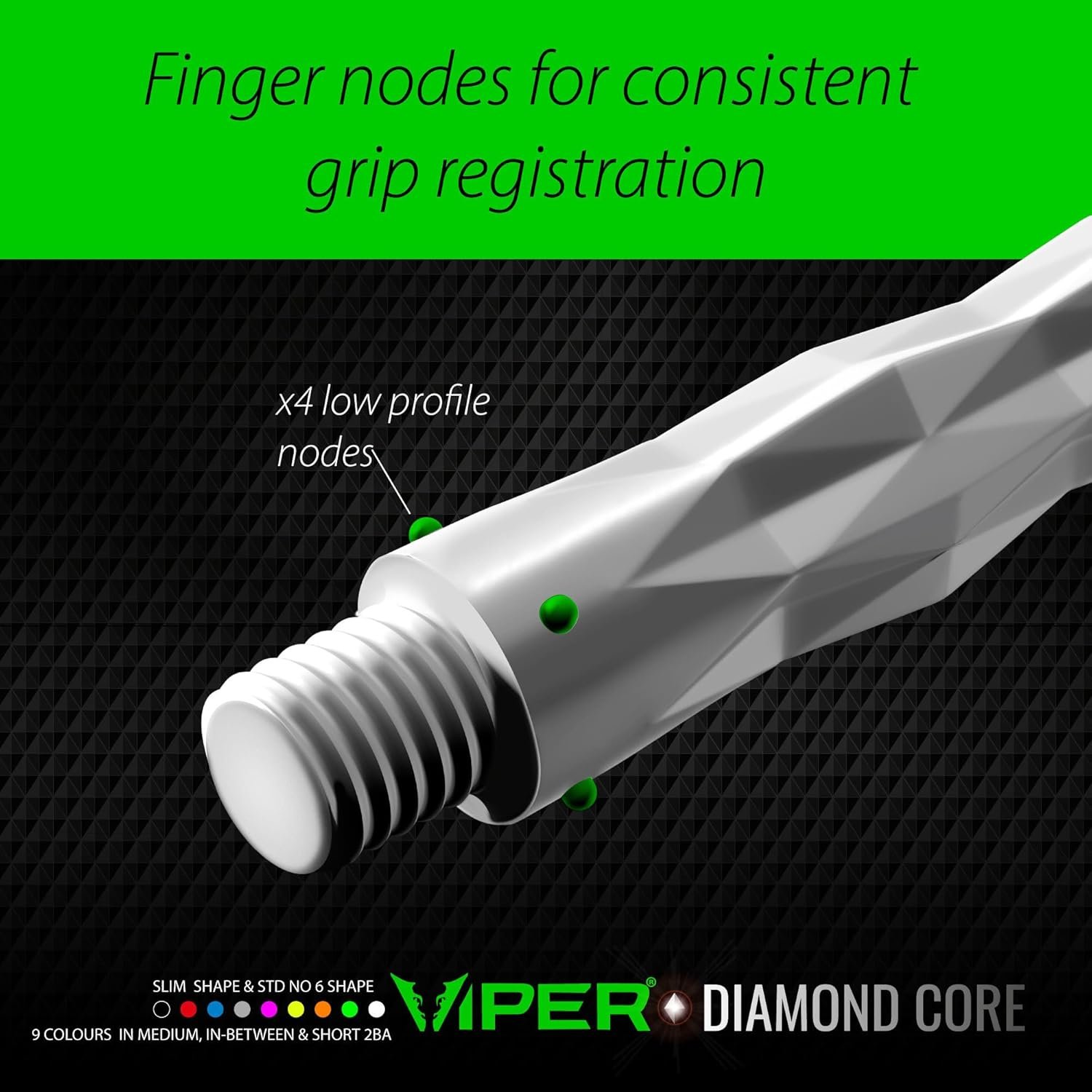 Viper Diamond Core Integrated Dart Flight & Shaft System - Precision Darting Acc... 7 Viper Diamond Core Integrated Dart Flight & Shaft System - Precision Darting Acc... - Image 7