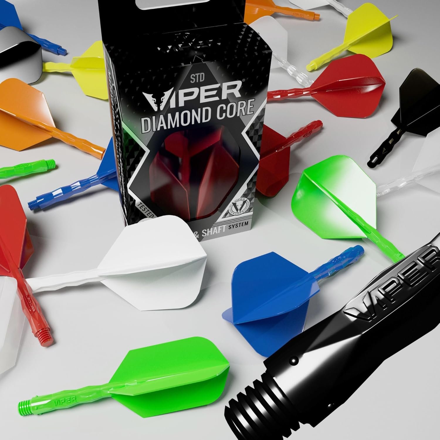 Viper Diamond Core Integrated Dart Flight & Shaft System - Precision Darting Acc... 10 Viper Diamond Core Integrated Dart Flight & Shaft System - Precision Darting Acc... - Image 10