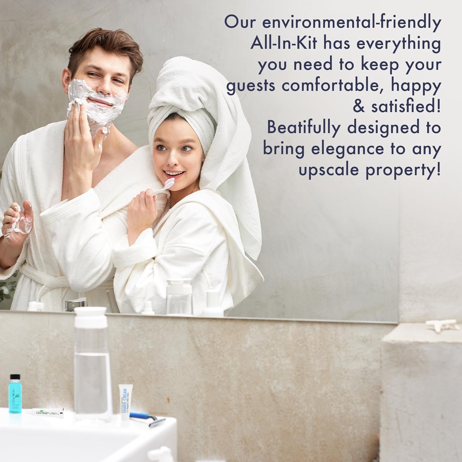 Personal Care Travel Toiletries | 1-Shoppe Amenities Kit | Travel Shaving Set, T... 4 Personal Care Travel Toiletries | 1-Shoppe Amenities Kit | Travel Shaving Set, T... - Image 4