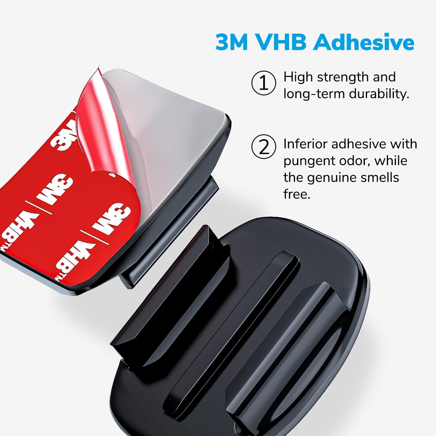 Helmet Sticky Mounts Adhesive Buckle Mount Screw Accessory Kit Compatible with G... 4 Helmet Sticky Mounts Adhesive Buckle Mount Screw Accessory Kit Compatible with G... - Image 4