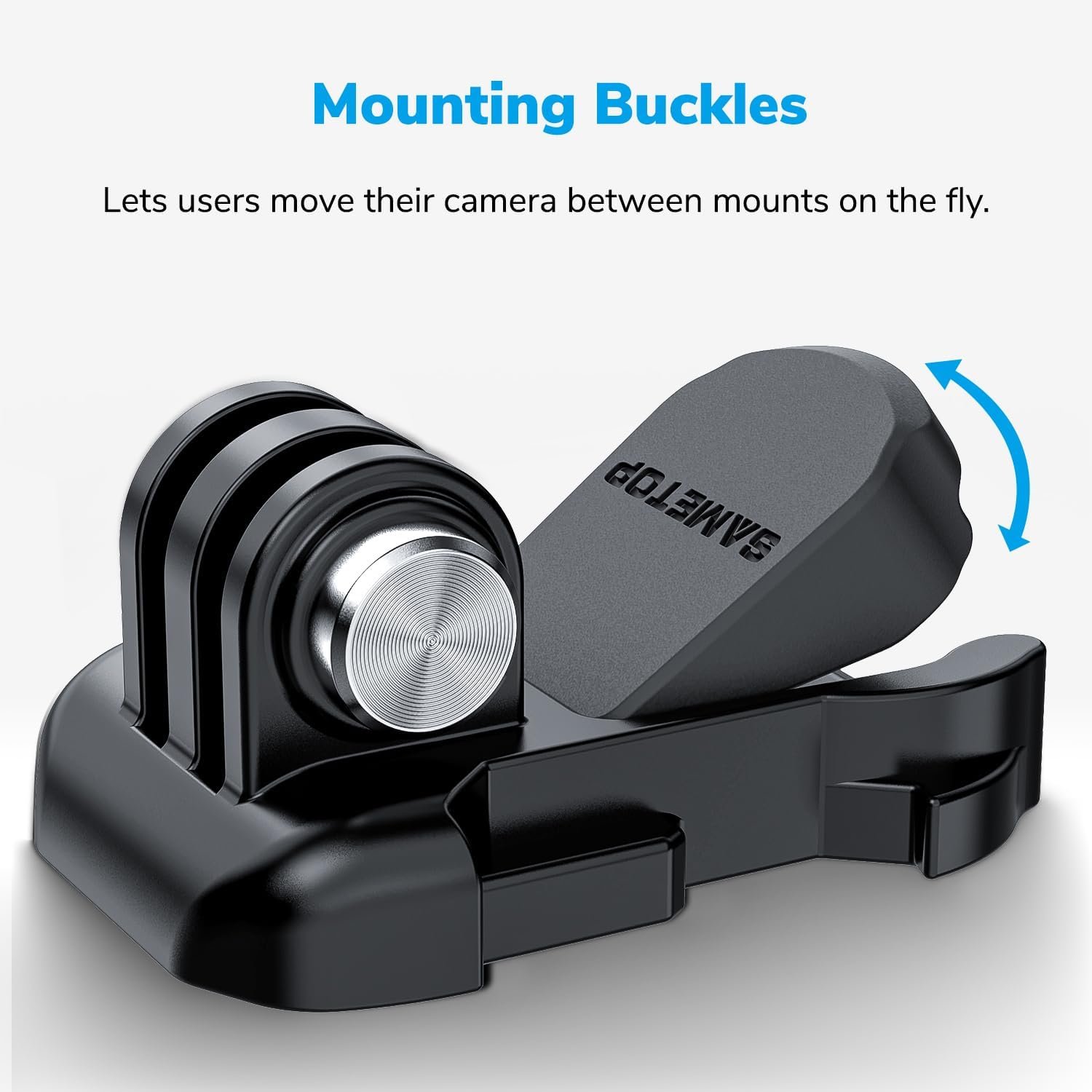 Helmet Sticky Mounts Adhesive Buckle Mount Screw Accessory Kit Compatible with G... 6 Helmet Sticky Mounts Adhesive Buckle Mount Screw Accessory Kit Compatible with G... - Image 6
