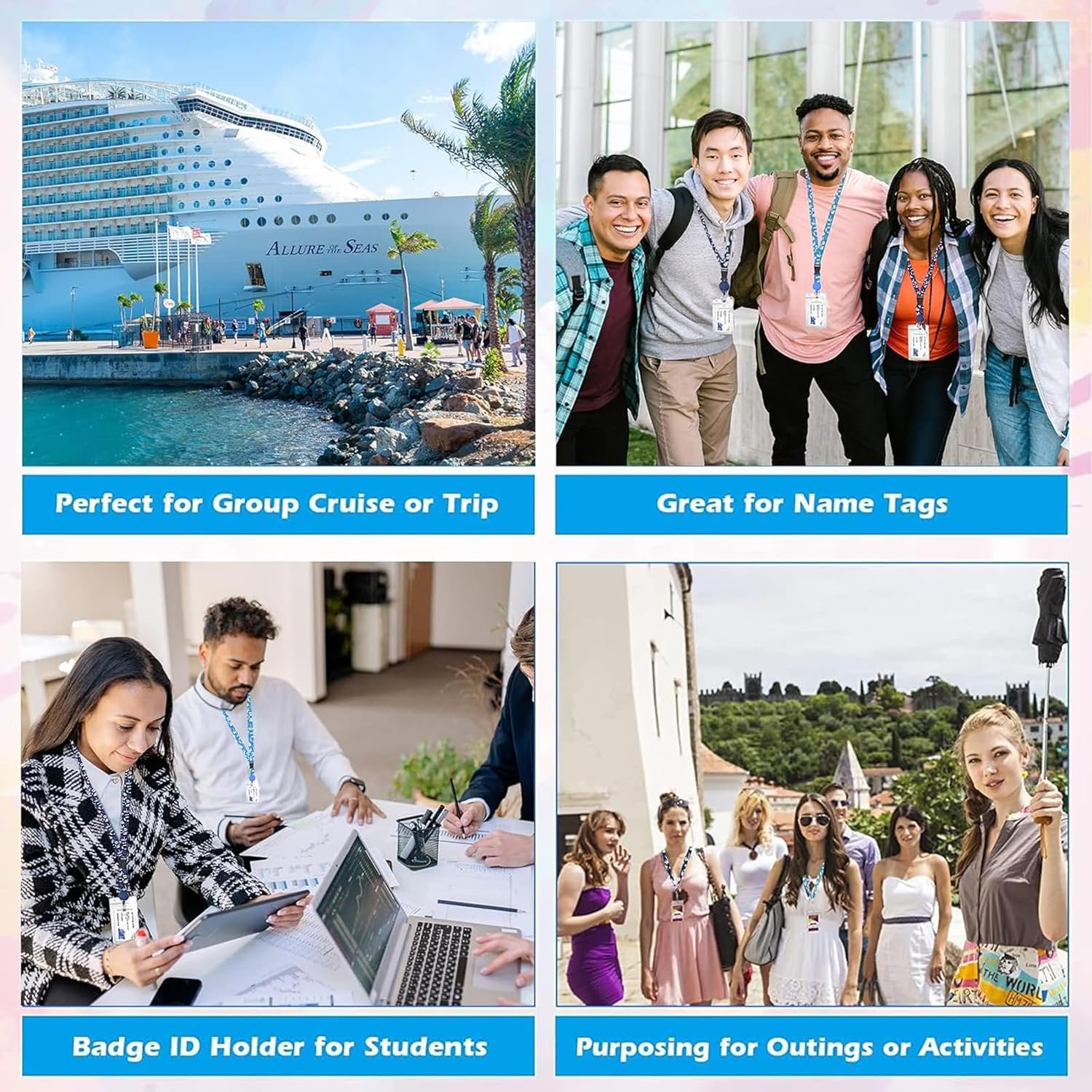 12 Pcs Royal Caribbean Cruise Essentials Kit Include Retractable Cruise Lanyards... 9 12 Pcs Royal Caribbean Cruise Essentials Kit Include Retractable Cruise Lanyards... - Image 9