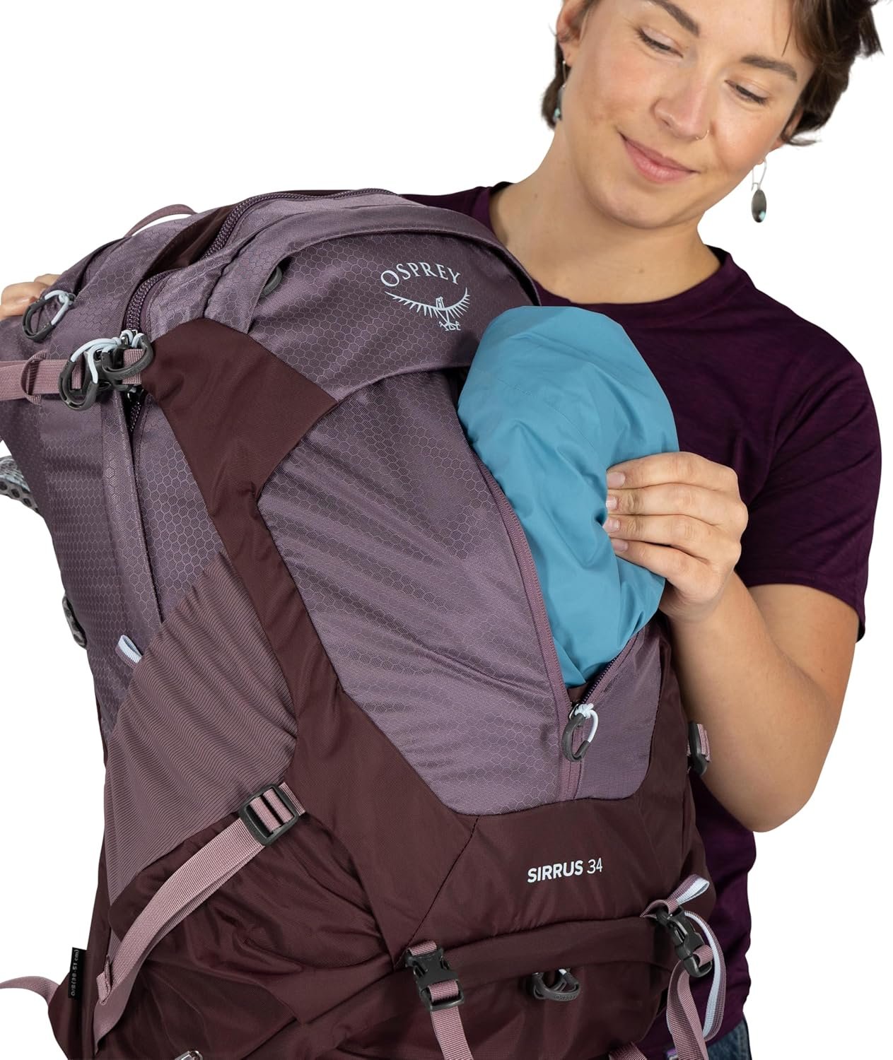 Osprey Sirrus 34L Women's Hiking Backpack - Camping Bag with Waterproof Raincove... 13 Osprey Sirrus 34L Women's Hiking Backpack - Camping Bag with Waterproof Raincove... - Image 13
