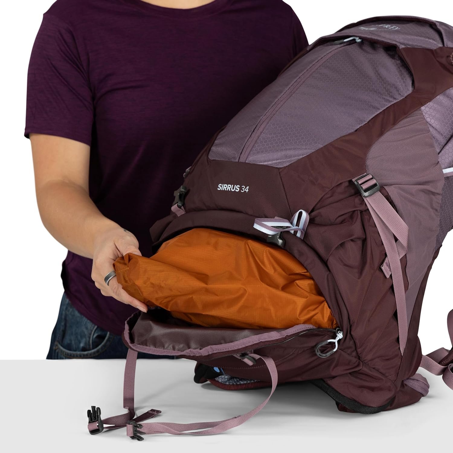 Osprey Sirrus 34L Women's Hiking Backpack - Camping Bag with Waterproof Raincove... 14 Osprey Sirrus 34L Women's Hiking Backpack - Camping Bag with Waterproof Raincove... - Image 14