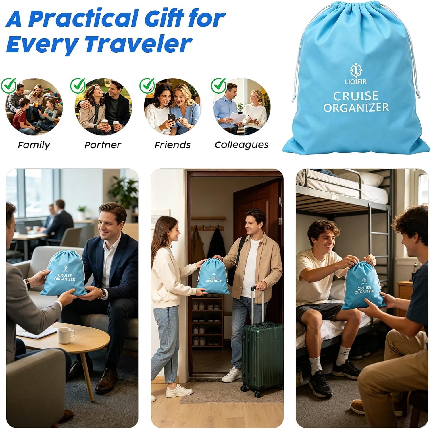 Cruise Ship Essentials Must Haves 2026-4 Person Travel Kit for Carnival, Royal C... 8 Cruise Ship Essentials Must Haves 2026-4 Person Travel Kit for Carnival, Royal C... - Image 8