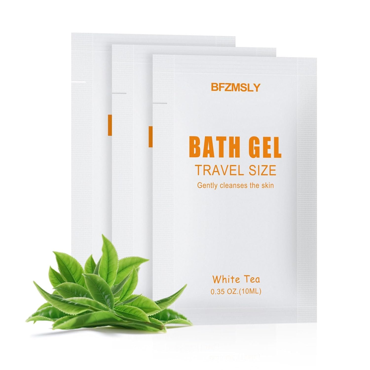 30 Pack Travel Size Body Wash Packets Bulk (0.35oz, White Tea Scent) – Mini Indi... 2 30 Pack Travel Size Body Wash Packets Bulk (0.35oz, White Tea Scent) – Mini Indi... - Image 2