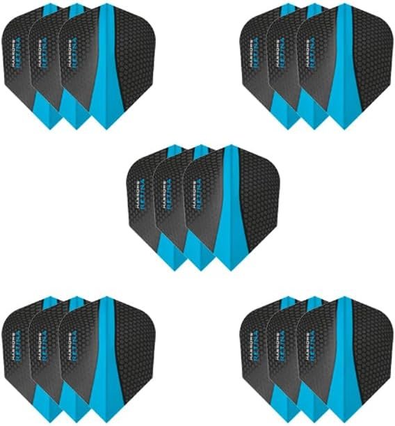 Harrows Retina | Premium Extra Strong 100 Micron Dart Flights in Standard Shape ... 2 Harrows Retina | Premium Extra Strong 100 Micron Dart Flights in Standard Shape ... - Image 2