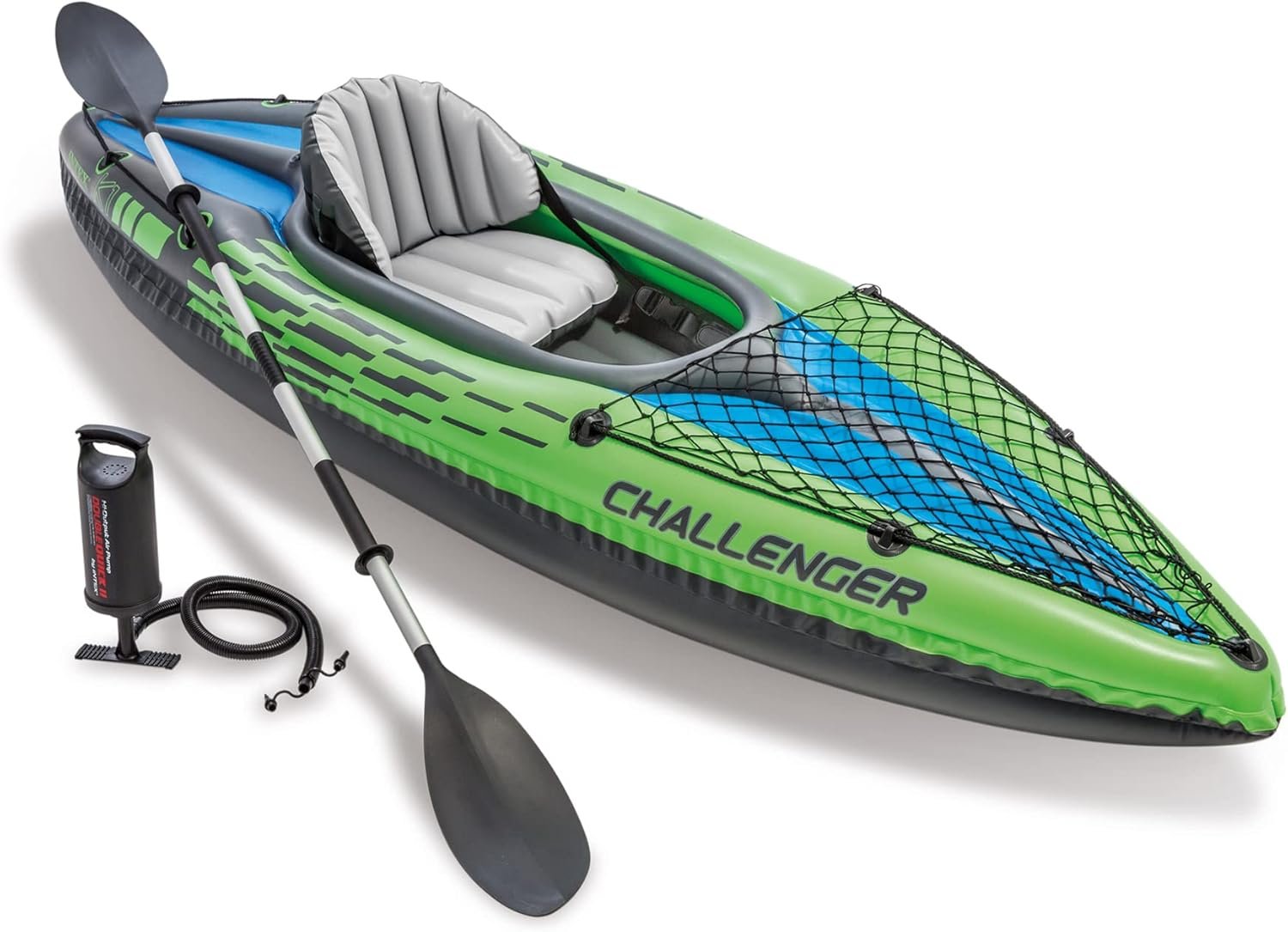INTEX Challenger Inflatable Kayak Series: Includes Deluxe 86in Kayak Paddles and... 2 INTEX Challenger Inflatable Kayak Series: Includes Deluxe 86in Kayak Paddles and... - Image 2