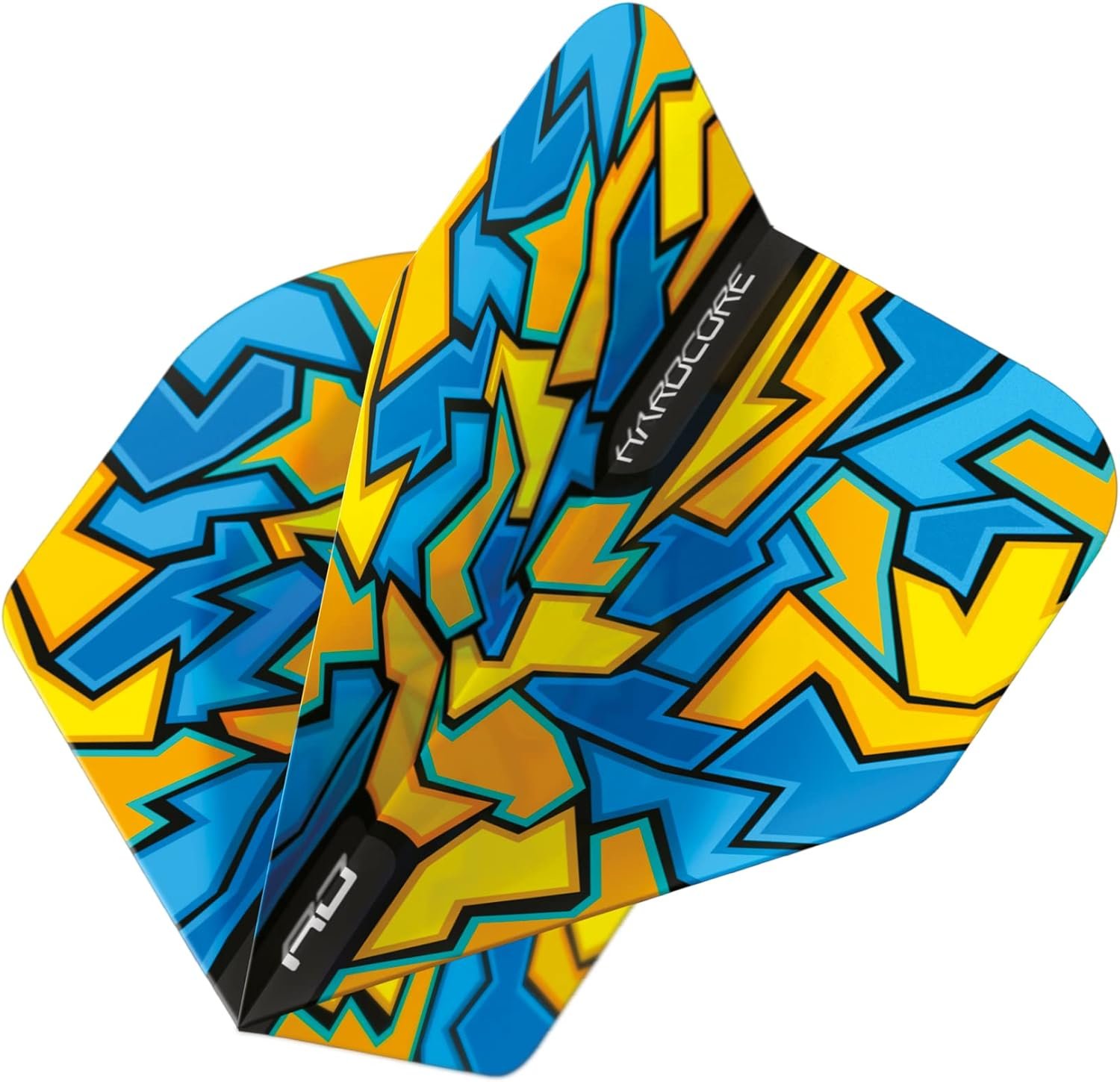 RED DRAGON Hardcore Radical Standard Dart Flights - Extra Thick 100 Micron Repla... 2 RED DRAGON Hardcore Radical Standard Dart Flights - Extra Thick 100 Micron Repla... - Image 2
