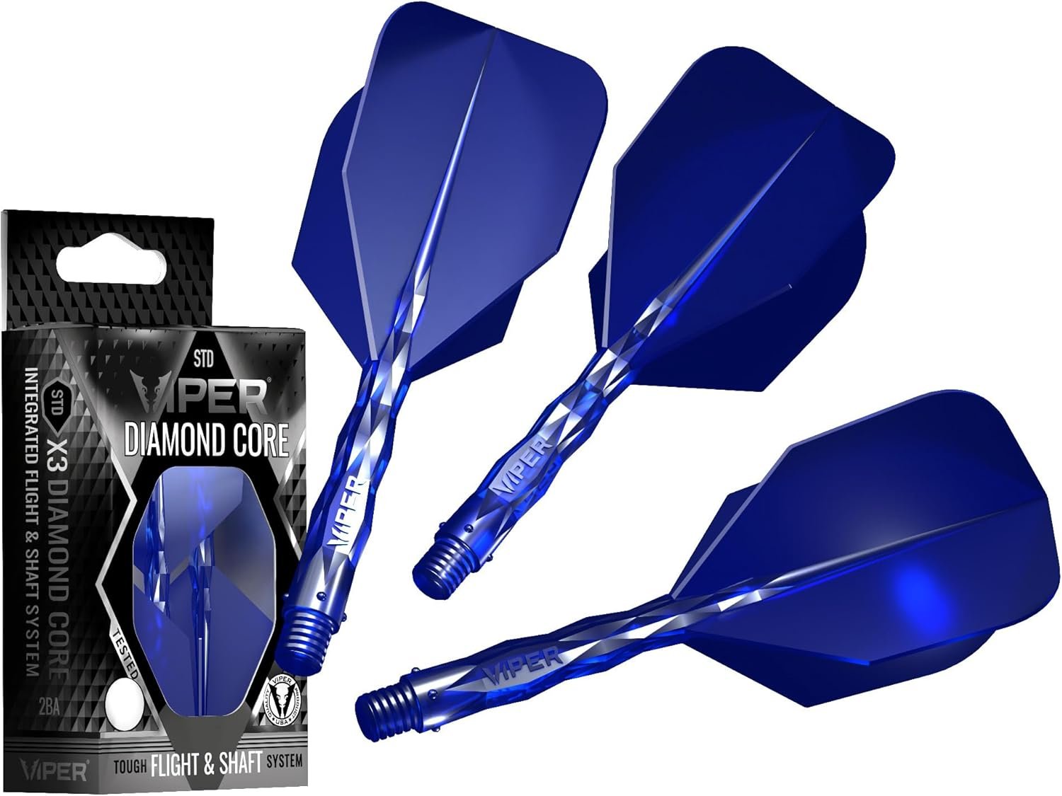 Viper Diamond Core Integrated Dart Flight & Shaft System - Precision Darting Acc... 2 Viper Diamond Core Integrated Dart Flight & Shaft System - Precision Darting Acc... - Image 2