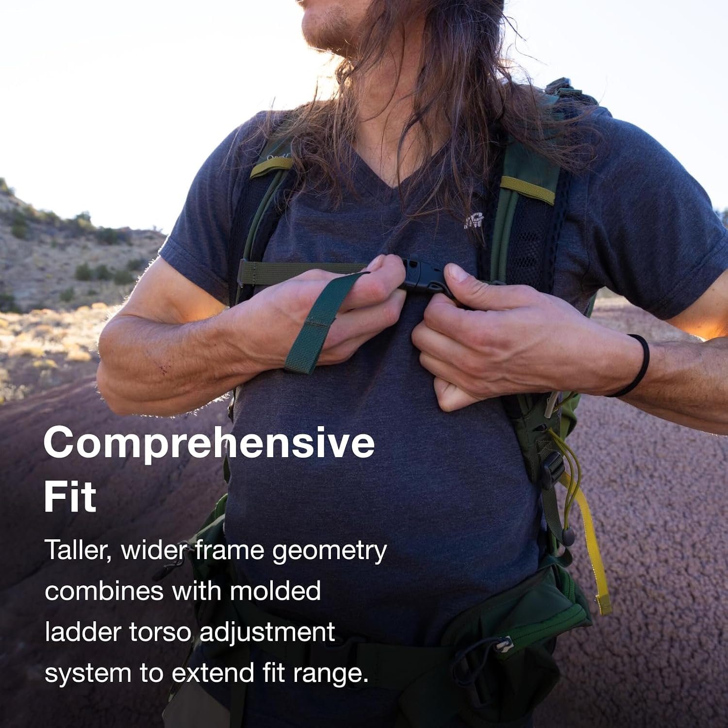 Osprey Stratos 24L Men's Hiking Backpack, Tunnel Vision Grey 7 Osprey Stratos 24L Men's Hiking Backpack, Tunnel Vision Grey - Image 7
