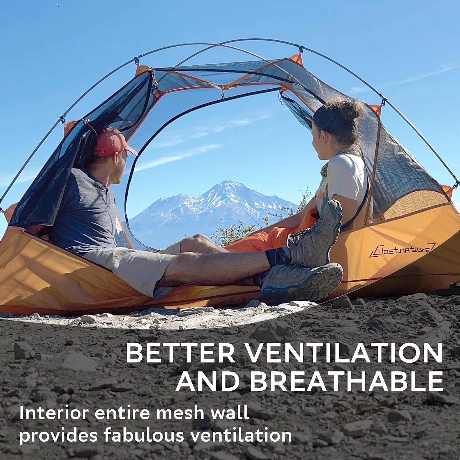 Clostnature 1/1.5/2/3/4/6 Person Lightweight Backpacking Tent, Camping Tent 5 Clostnature 1/1.5/2/3/4/6 Person Lightweight Backpacking Tent, Camping Tent - Image 5