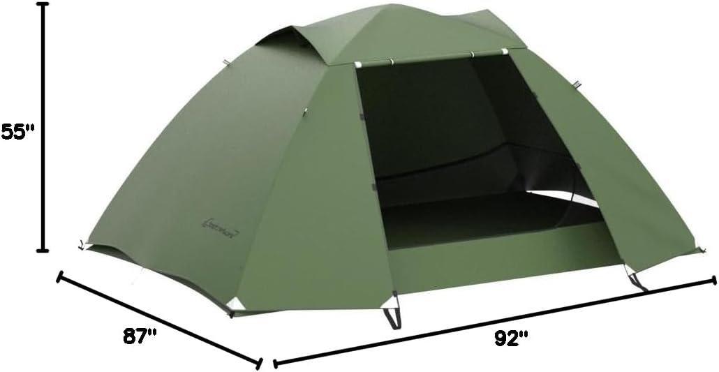 Clostnature 1/1.5/2/3/4/6 Person Lightweight Backpacking Tent, Camping Tent 11 Clostnature 1/1.5/2/3/4/6 Person Lightweight Backpacking Tent, Camping Tent - Image 11