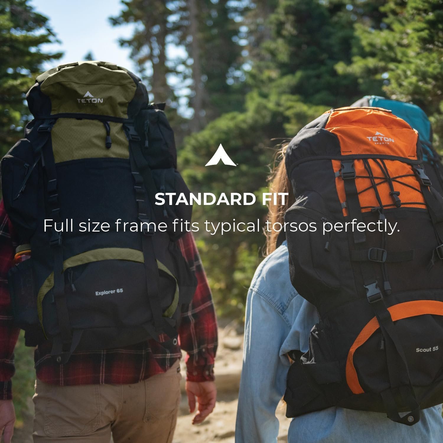 Teton 65L Explorer Internal Frame Backpack for Hiking, Camping, Backpacking, Rai... 4 Teton 65L Explorer Internal Frame Backpack for Hiking, Camping, Backpacking, Rai... - Image 4