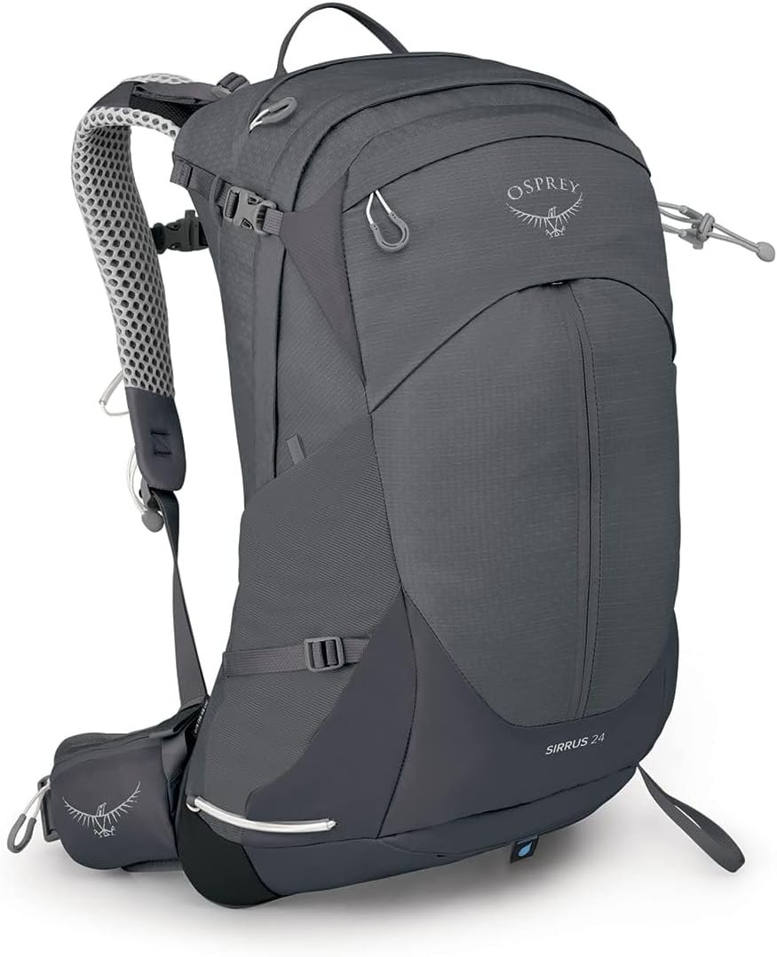 Osprey Stratos 24L Men's Hiking Backpack, Tunnel Vision Grey 2 Osprey Stratos 24L Men's Hiking Backpack, Tunnel Vision Grey - Image 2