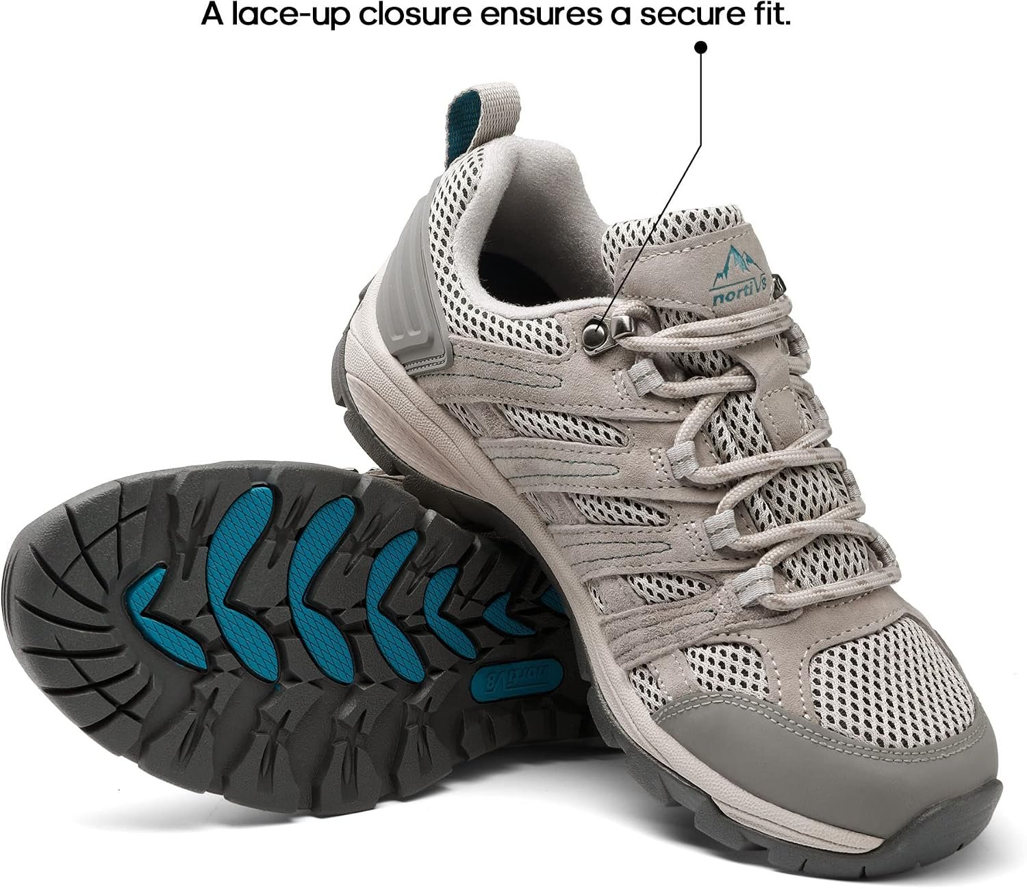 NORTIV 8 Women's Lightweight Hiking Shoes 5 NORTIV 8 Women's Lightweight Hiking Shoes - Image 5