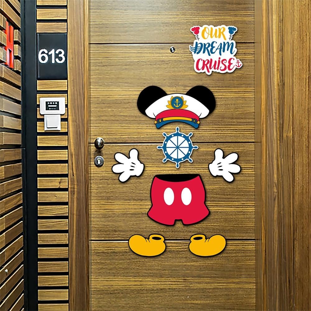 10 Pcs Cruise Door Magnet, Captain Mouse Cruise Door Decorations,Funny Mouse Ear... 7 10 Pcs Cruise Door Magnet, Captain Mouse Cruise Door Decorations,Funny Mouse Ear... - Image 7
