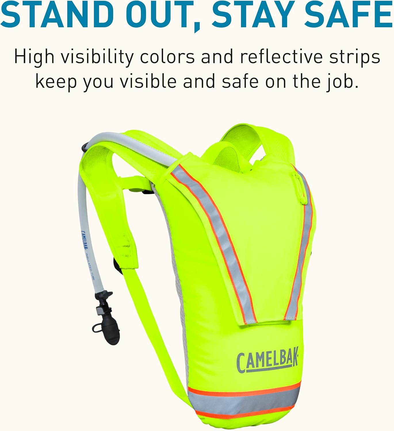 CamelBak Hi‑Viz Industrial Hydration Pack, High‑Visibility Safety Design with 85... 5 CamelBak Hi‑Viz Industrial Hydration Pack, High‑Visibility Safety Design with 85... - Image 5