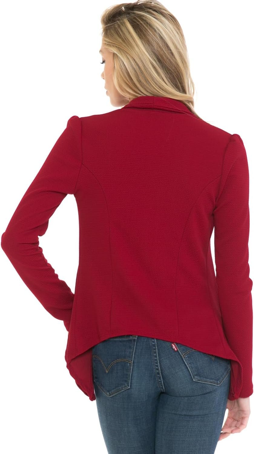 SSOULM Women's Casual Stretch Blazer - Professional Notch Lapel Work Office Jack... 8 SSOULM Women's Casual Stretch Blazer - Professional Notch Lapel Work Office Jack... - Image 8