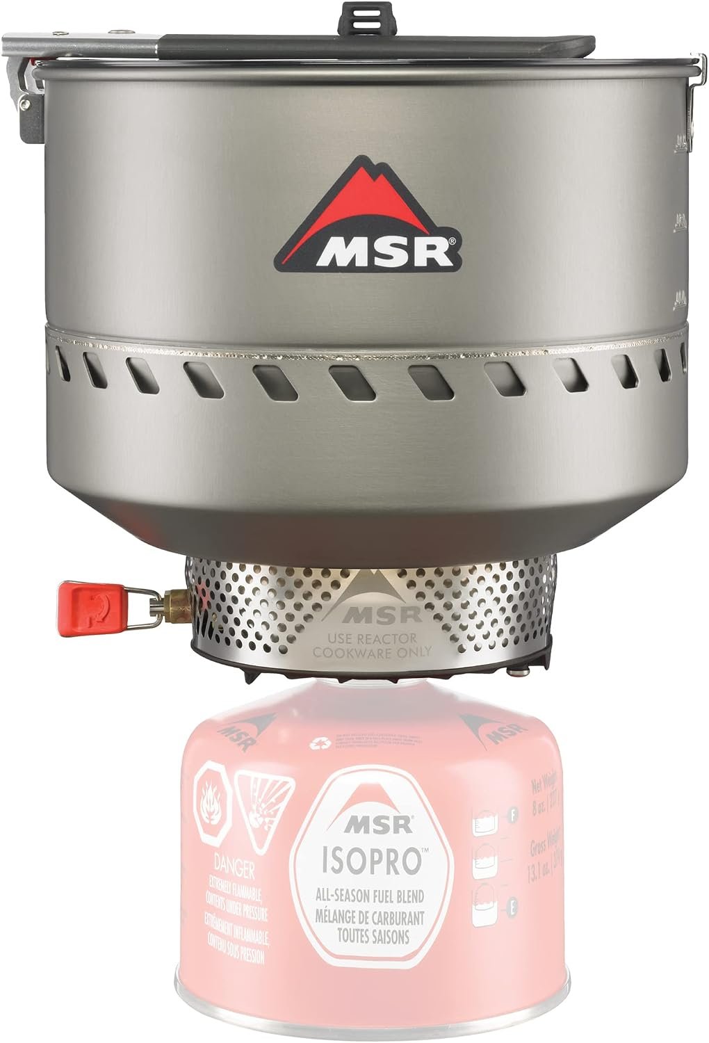 MSR Reactor Windproof Camping and Backpacking Stove System 2 MSR Reactor Windproof Camping and Backpacking Stove System - Image 2
