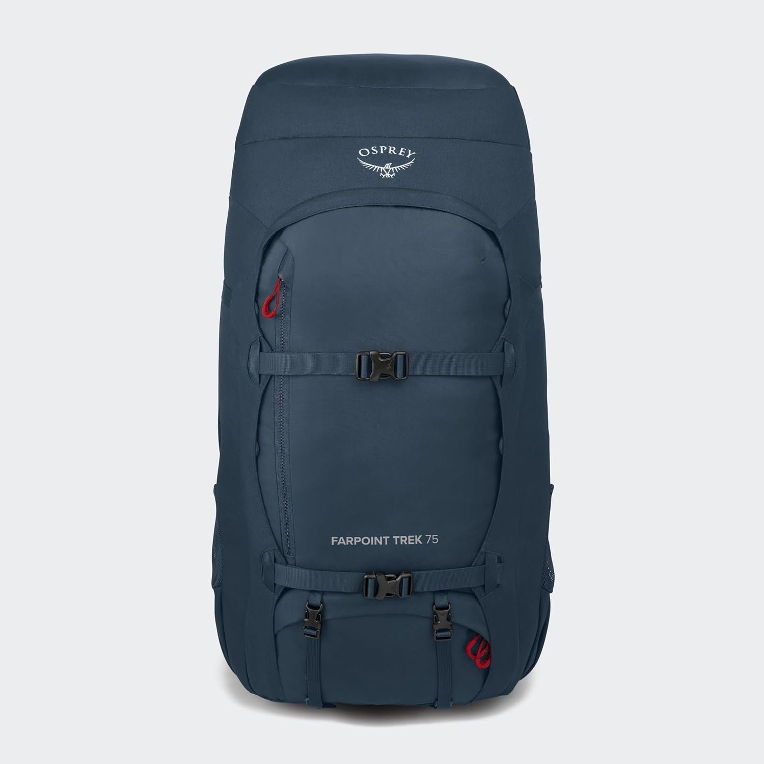 Osprey Farpoint Trek 75L Men's Travel Backpack, Muted Space Blue 4 Osprey Farpoint Trek 75L Men's Travel Backpack, Muted Space Blue - Image 4