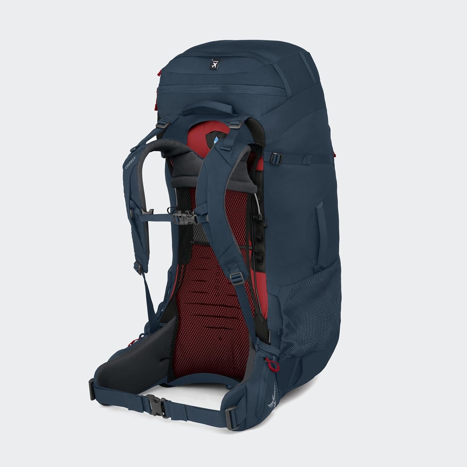 Osprey Farpoint Trek 75L Men's Travel Backpack, Muted Space Blue 5 Osprey Farpoint Trek 75L Men's Travel Backpack, Muted Space Blue - Image 5