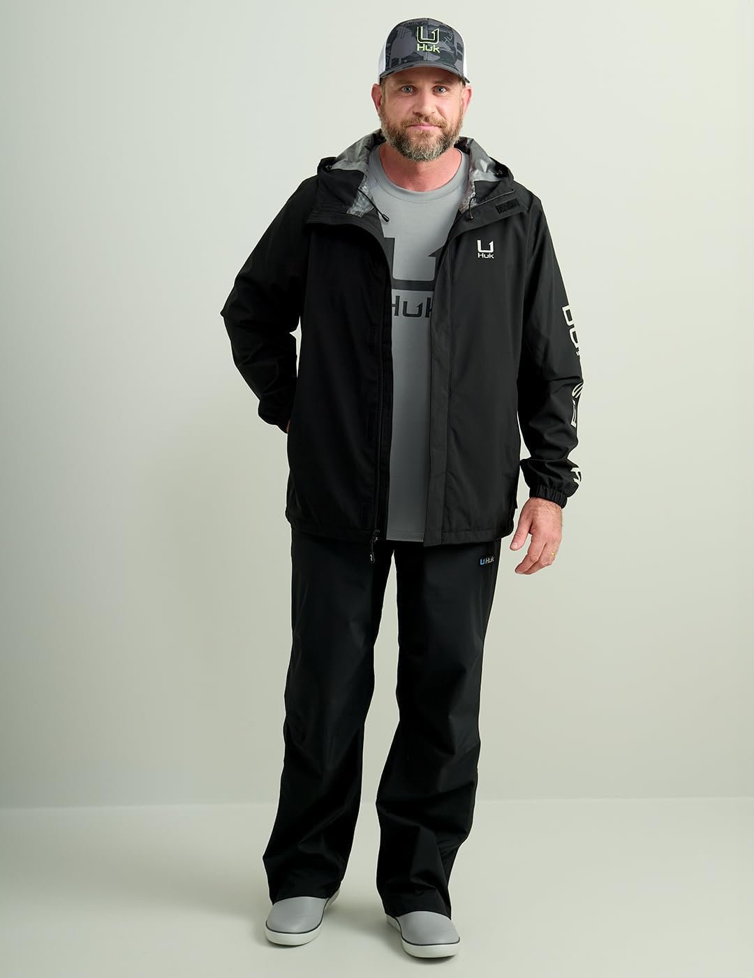 HUK - Men's Storm Jacket, Heavy Duty Fishing Rain Coat 4 HUK - Men's Storm Jacket, Heavy Duty Fishing Rain Coat - Image 4