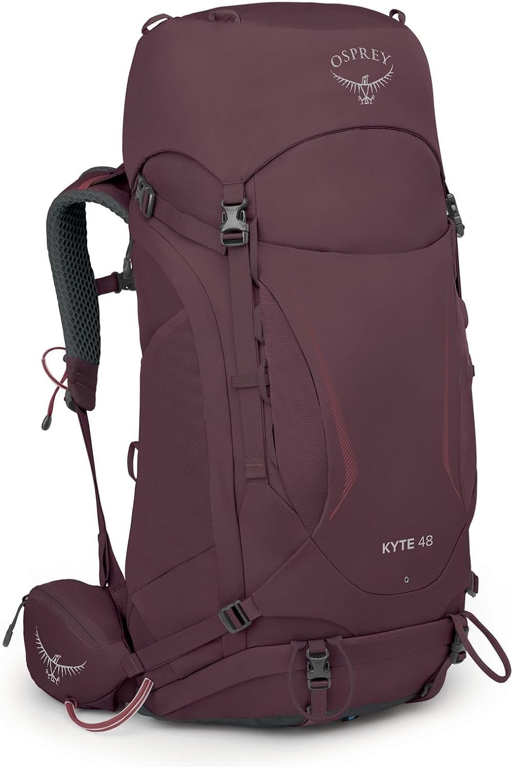 Osprey Kyte 48L Women's Backpacking Backpack with Hipbelt, Purple WXS-S 3 Osprey Kyte 48L Women's Backpacking Backpack with Hipbelt, Purple WXS-S - Image 3