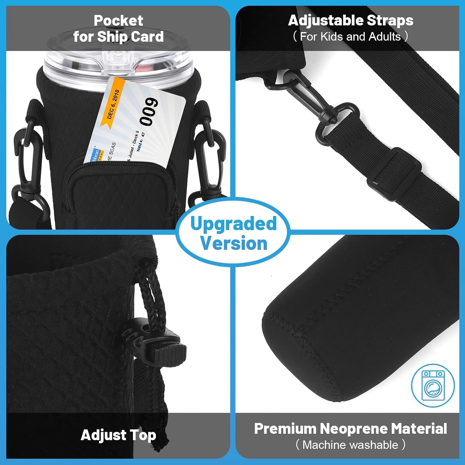 Royal Caribbean Cruise Essentials 2025 – 2‑Pack Neoprene Drink Sling + Cruise Ca... 7 Royal Caribbean Cruise Essentials 2025 – 2‑Pack Neoprene Drink Sling + Cruise Ca... - Image 7