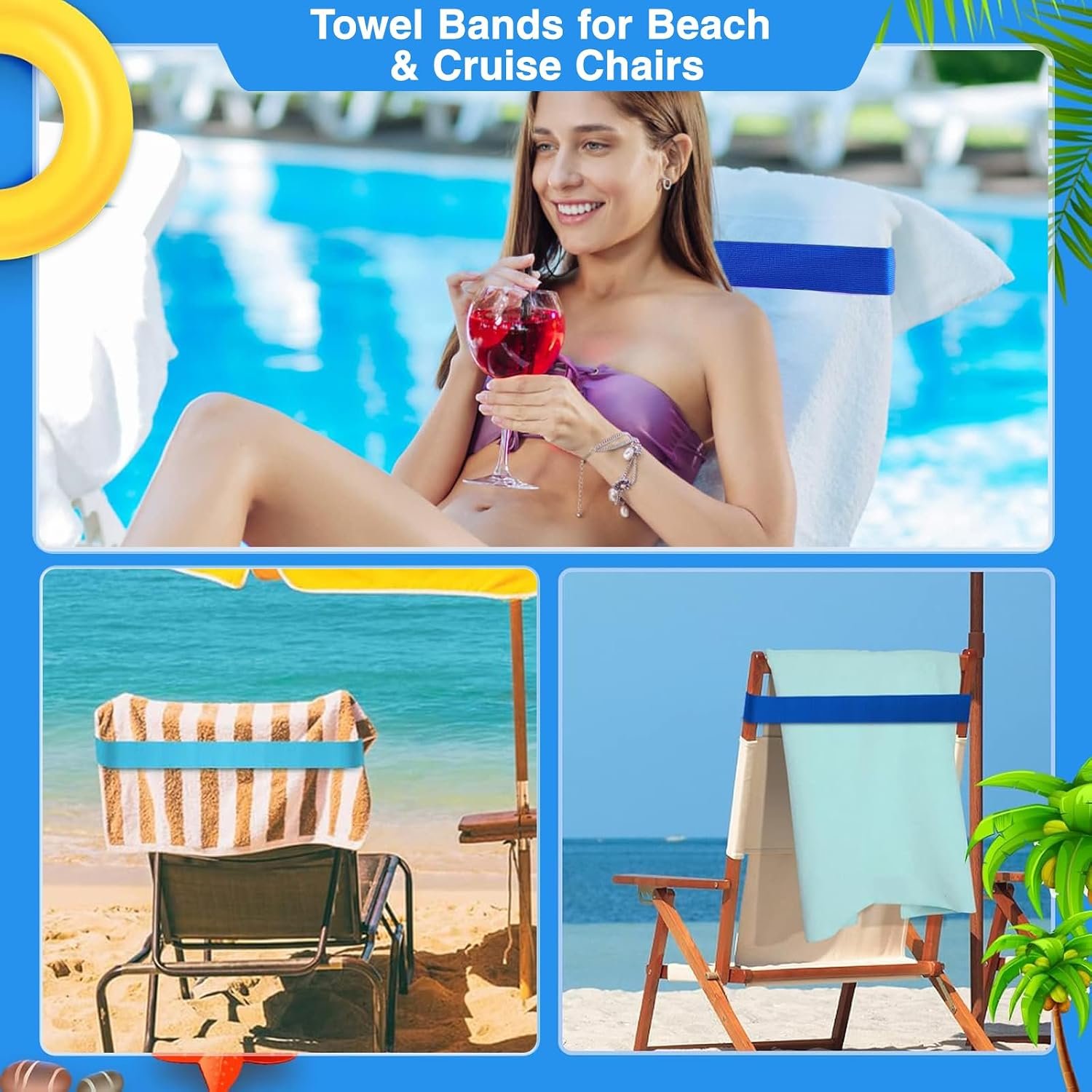 Cruise Essentials 2026, 16 Pcs Cruise Must Haves Kit Include Non-Surge Power Str... 7 Cruise Essentials 2026, 16 Pcs Cruise Must Haves Kit Include Non-Surge Power Str... - Image 7