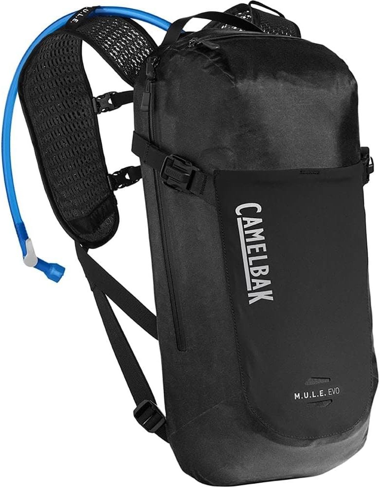 CamelBak Mule Evo Bike Hydration Pack 100oz, Black/Silver 2 CamelBak Mule Evo Bike Hydration Pack 100oz, Black/Silver - Image 2
