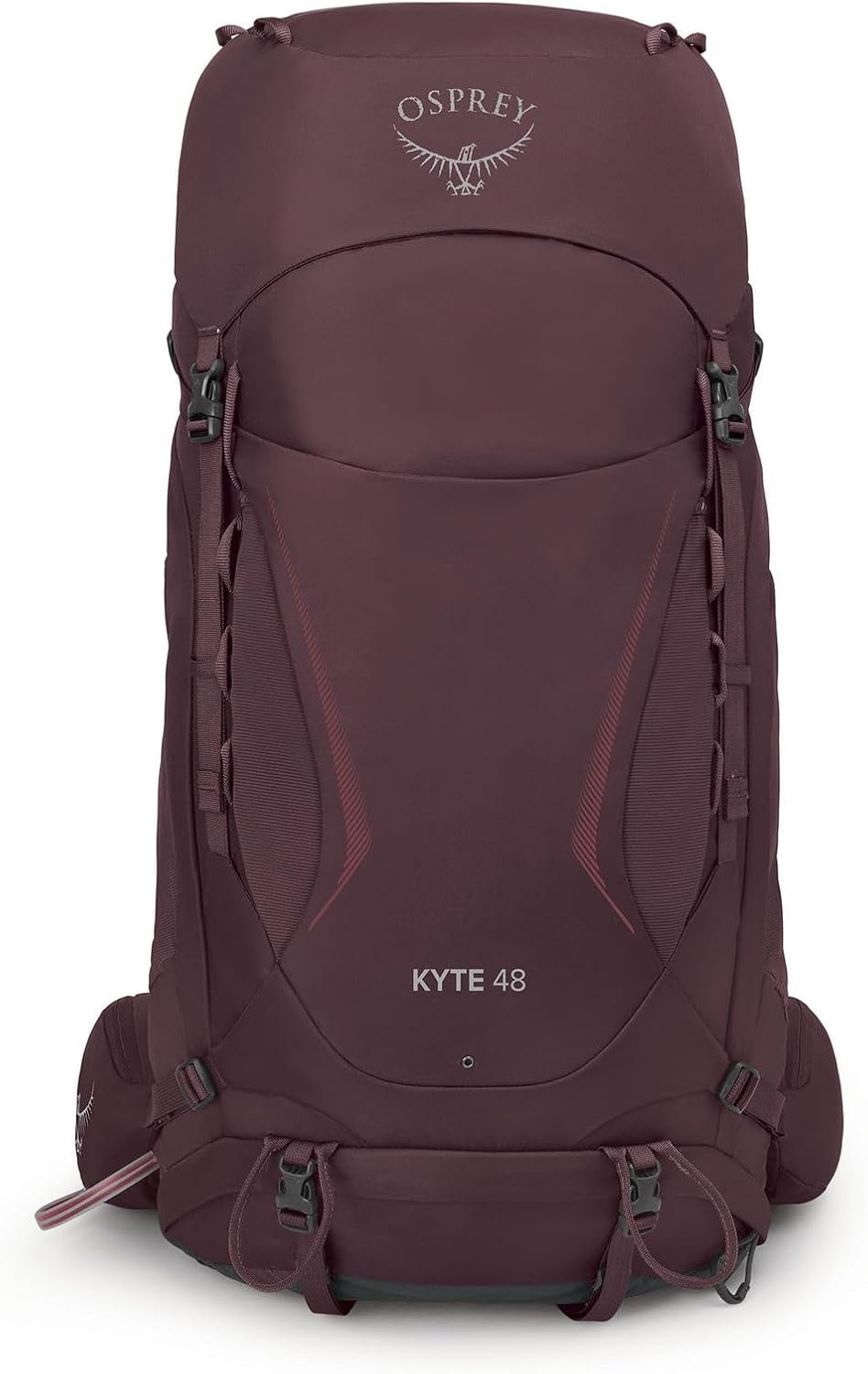 Osprey Kyte 48L Women's Backpacking Backpack with Hipbelt, Purple WXS-S 2 Osprey Kyte 48L Women's Backpacking Backpack with Hipbelt, Purple WXS-S - Image 2