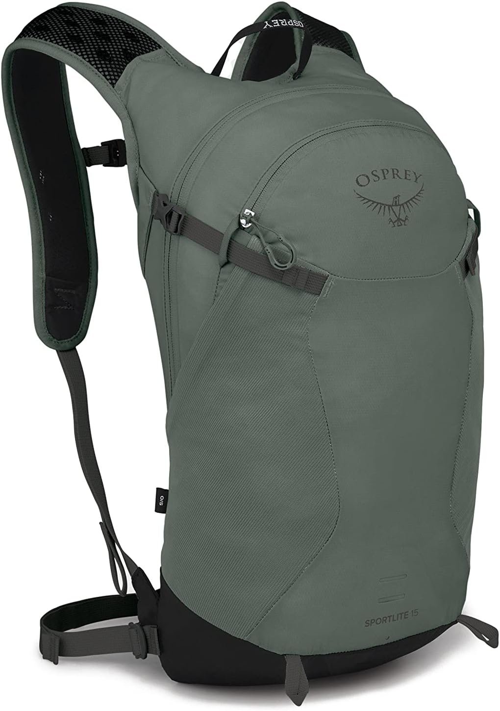 Osprey Sportlite 15L Unisex Hiking Backpack, Pine Leaf Green 2 Osprey Sportlite 15L Unisex Hiking Backpack, Pine Leaf Green - Image 2